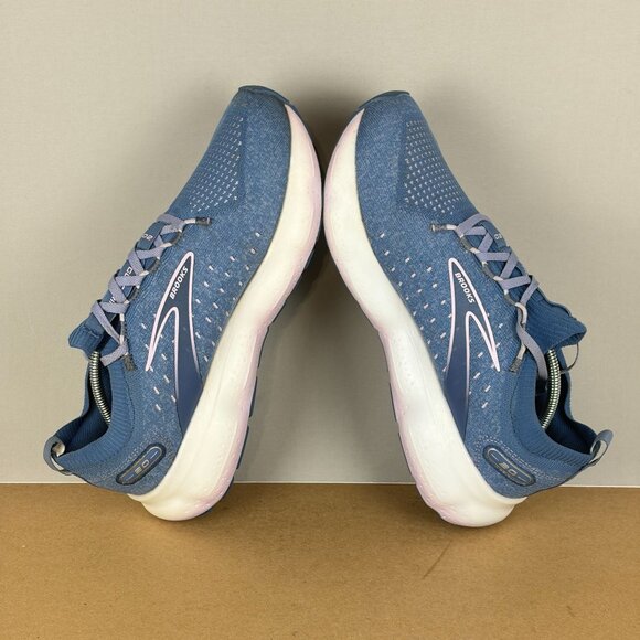 Brooks Glycerin 20 Athletic Running Shoes Womens 10.5 Blue Low Top Lace Up - Picture 6 of 10